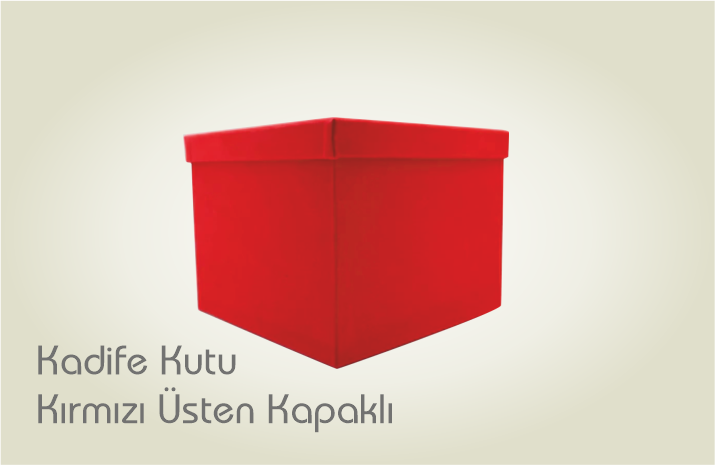 Özel Üretim Baskılı Kadife Takı Kutuları